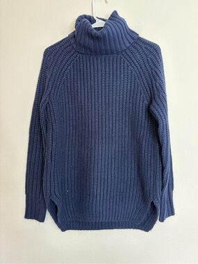 NWT Alp n Rock Simone Navy Blue Turtleneck Sweater Size XS